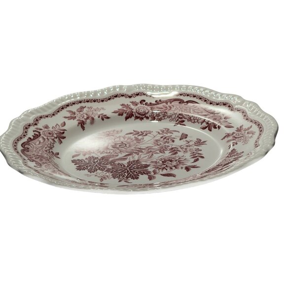 Spode Archive Collection Regency Series Jasmine Floral 10.75" Dinner Plate - Picture 4 of 9